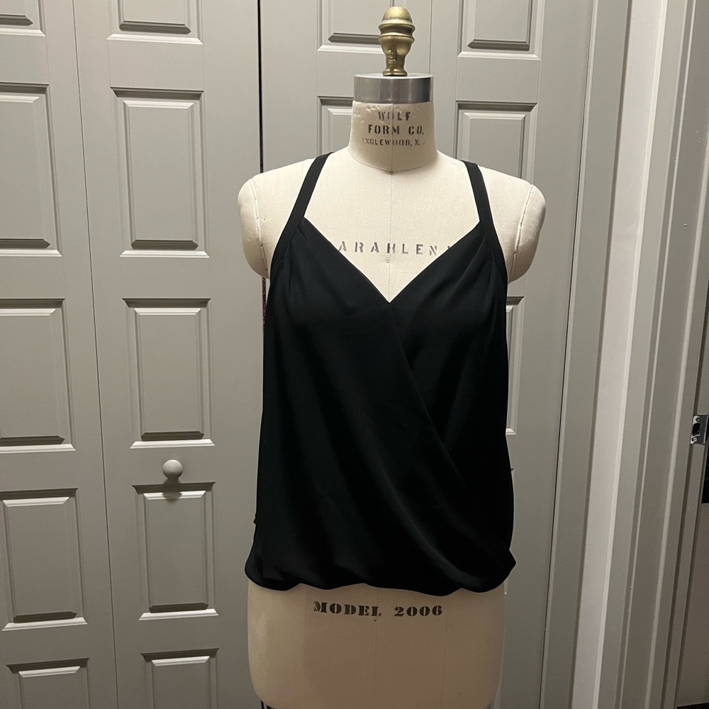 Sexy Black Tank Top/Blouse by Naked Zebra